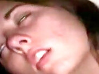After drink hot teen random guy gets his dick sucked
