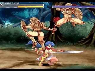 Queen Axe [Extreme Hentai PornPlay] Ep.6 Redhead warrior lady and turned into a cum slut